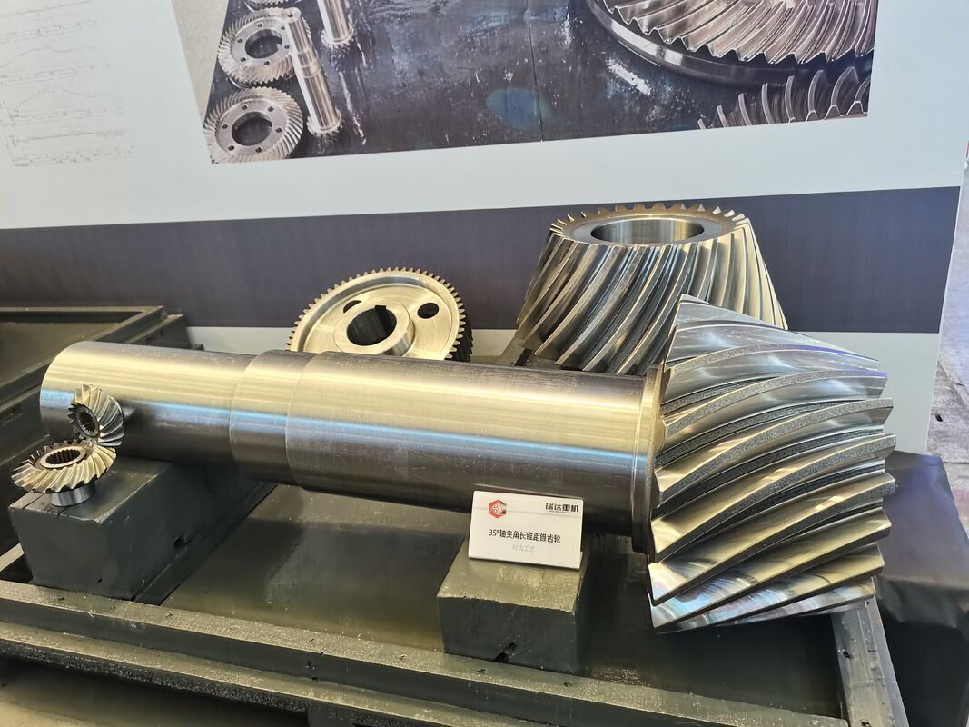 Niestandardowa przekładnia stożkowa zębata o wysokiej twardości z prostym profilem zęba do różnych zastosowań przemysłowych