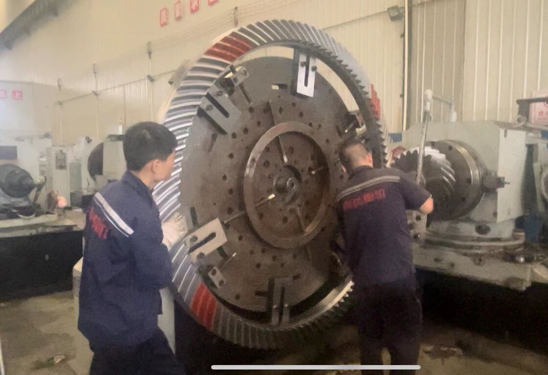Zastosowalny wysokoprzyzwoity sprzęt spiralny o twardości HRC 58-62 do przenoszenia mocy mechanicznej
