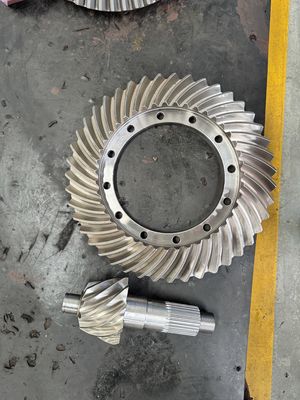 Ruida High Precision Spiral Bevel Gear dla reduktorów kruszyw